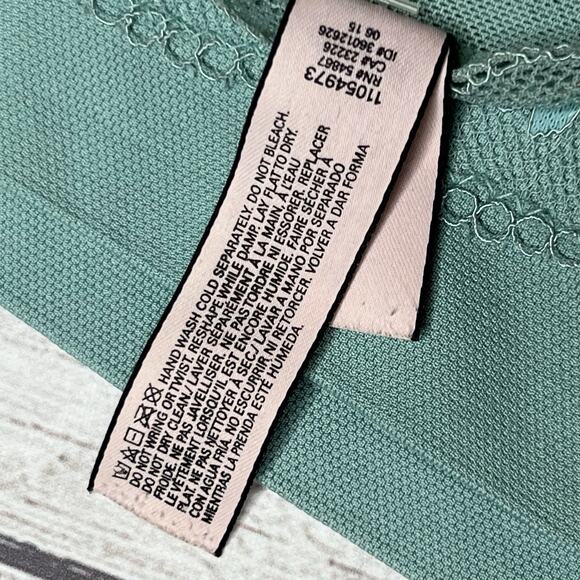 Victoria's Secret Teal Lace Bralette Wireless Lightly Lined Size Medium - Picture 7 of 8